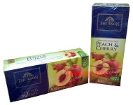 Зеленый Чай Thurson "Персик и вишня" 25 пакетиков